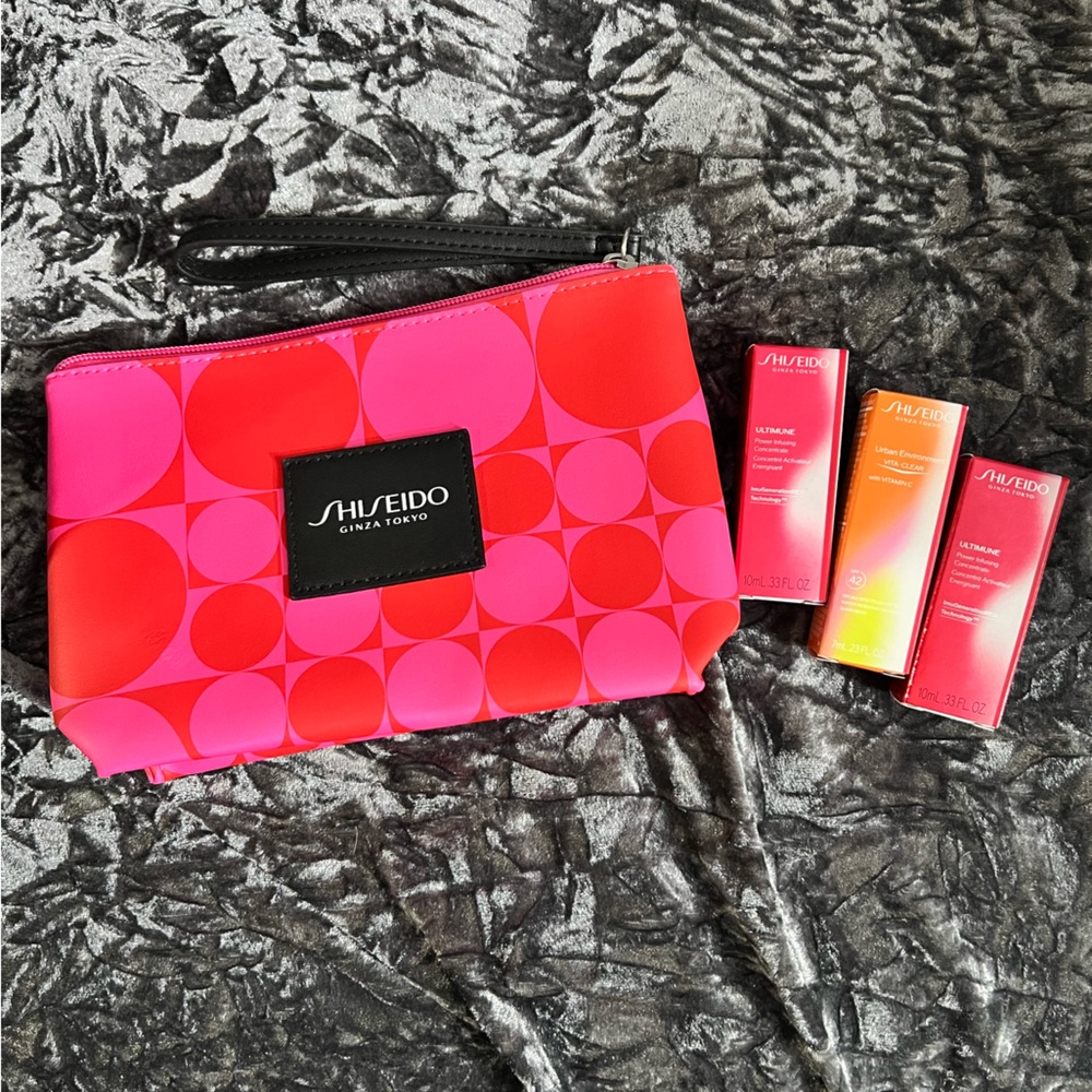 NEW SHIJEIDO GINZA TOKYO Urban Environment VITA-CLEAR, 7 mL with cosmetic bag